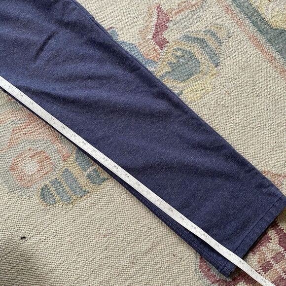 Lululemon ABC Pant Slim Tech Canvas Heathered Deep Navy Size 36 36x34 - Picture 6 of 6